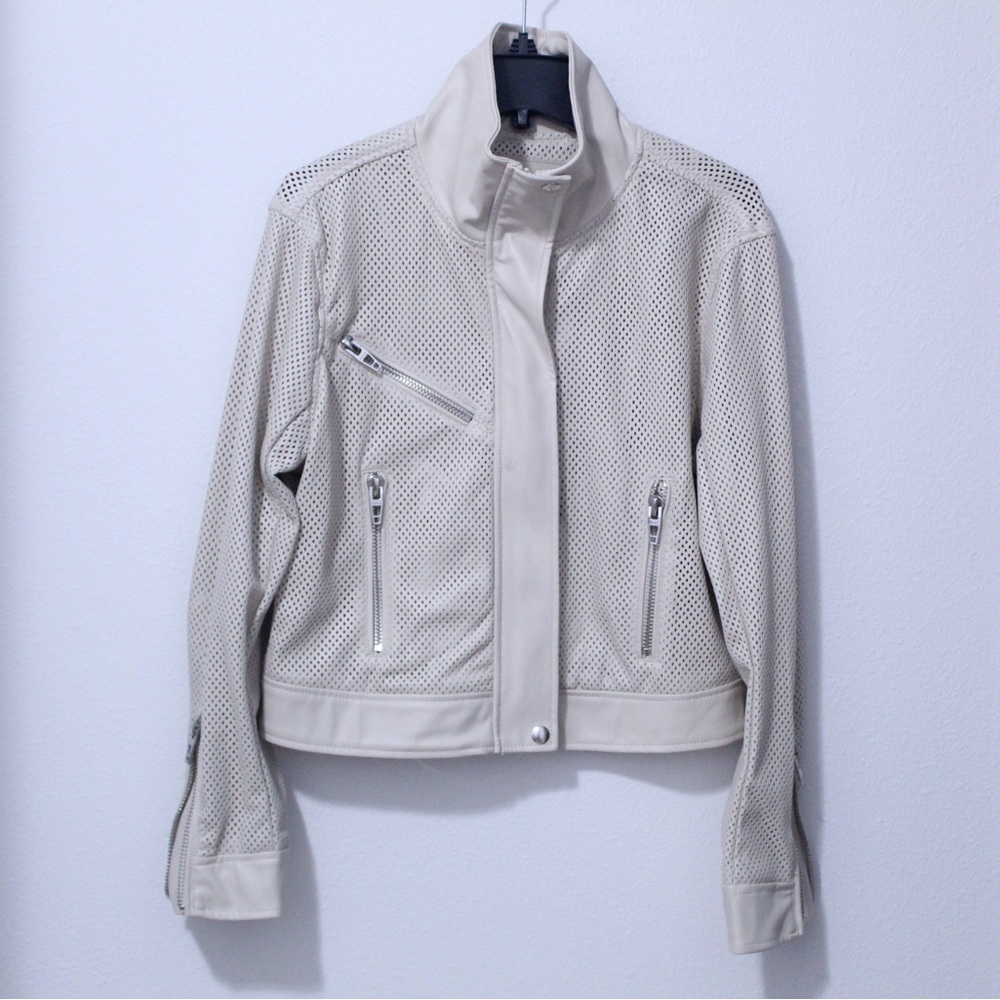 BlankNYC Perforated Moto Jacket